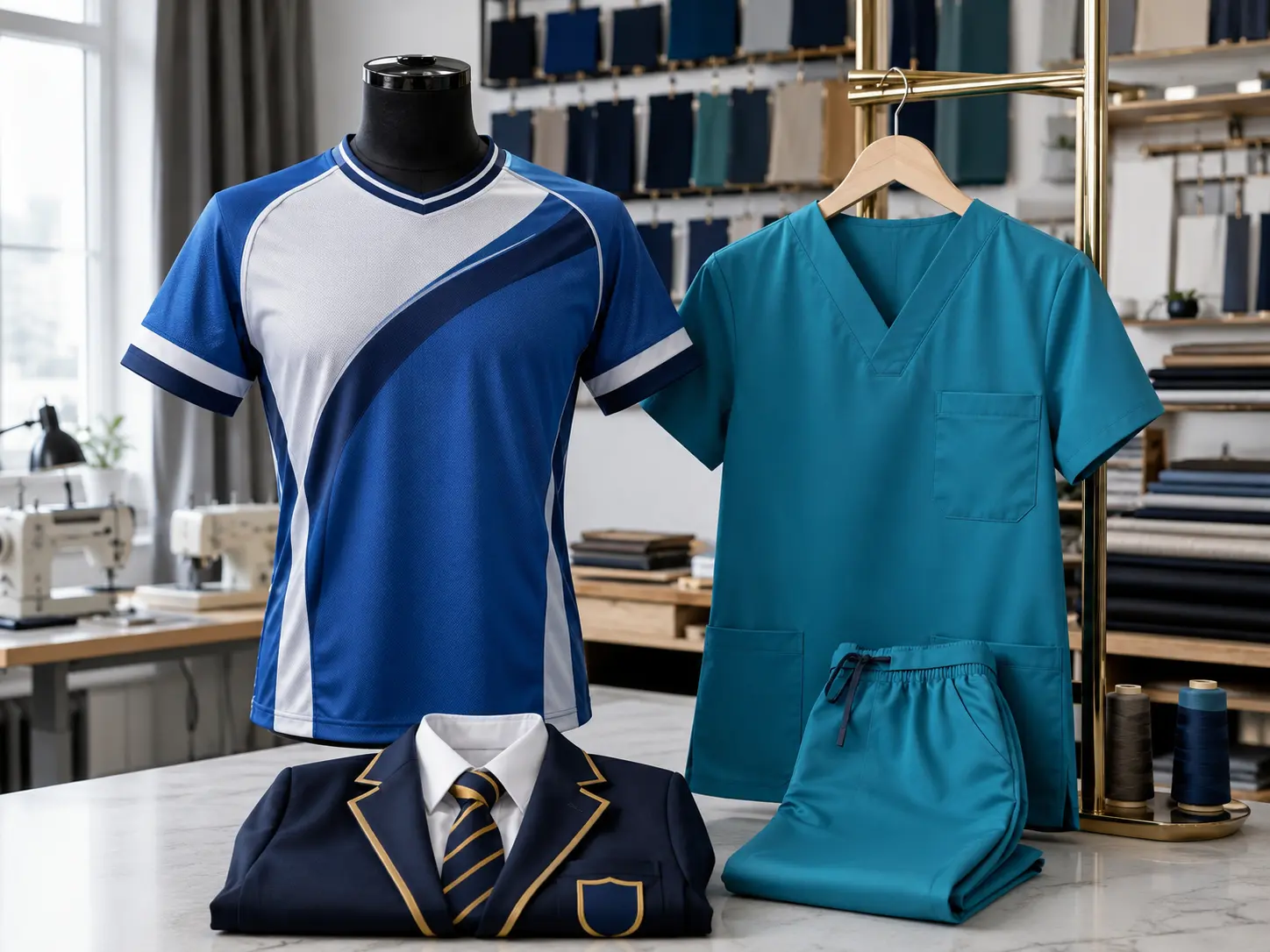 Sports, school and medical uniforms from Homna Tailoring Workshop